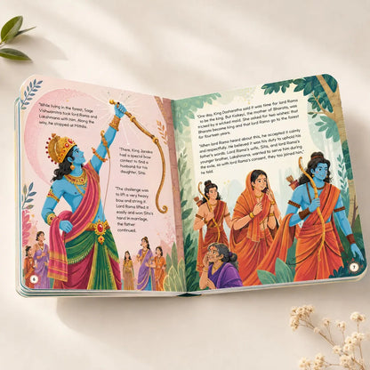 Lil Legends My Little Board Book of Mythological Tales of Lord Rama for Kids Age 3+ Years | Enchanting Indian Stories with Colourful Illustrations | Hindu Mythology Picture Book 