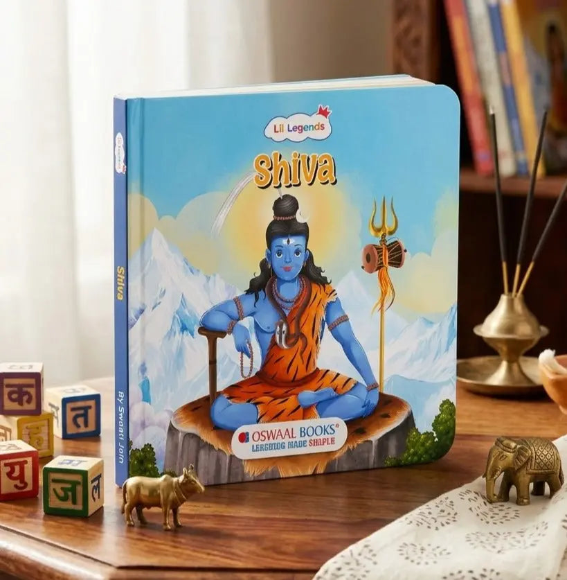 Lil Legends Shiva Story Book for Kids | Mythological Tales of Lord Shiva | Colourful Illustrations & Simple Language | Cultural Learning & Moral Stories | Age 3+ Years 