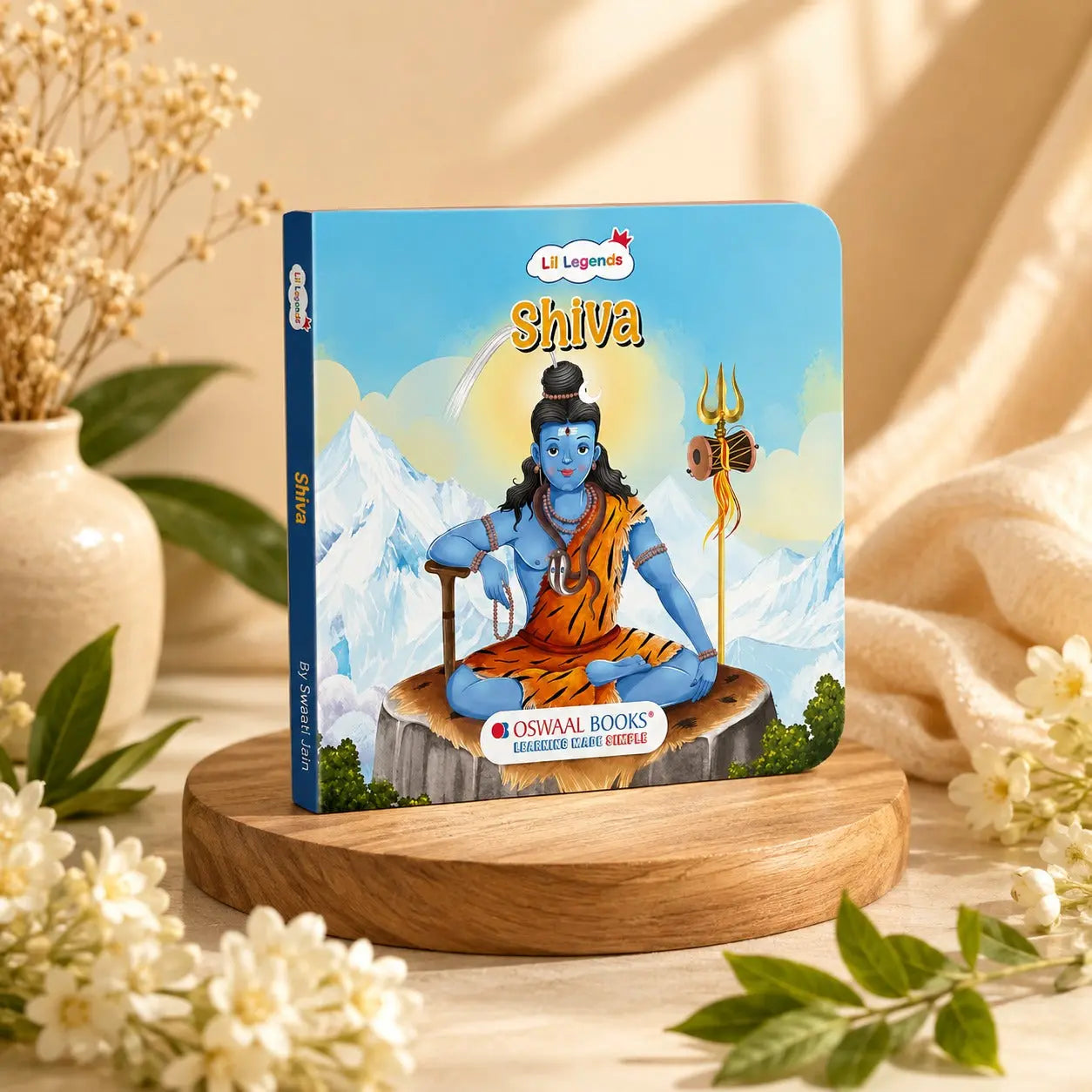 Lil Legends Shiva Story Book for Kids | Mythological Tales of Lord Shiva | Colourful Illustrations & Simple Language | Cultural Learning & Moral Stories | Age 3+ Years 