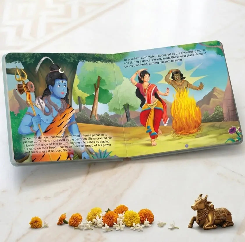 Lil Legends Shiva Story Book for Kids | Mythological Tales of Lord Shiva | Colourful Illustrations & Simple Language | Cultural Learning & Moral Stories | Age 3+ Years 