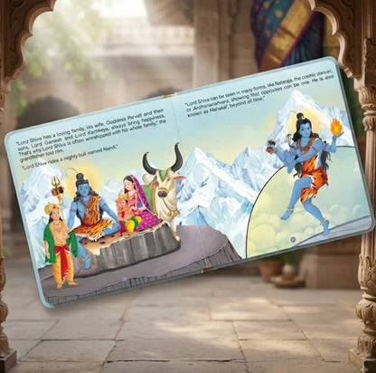 Lil Legends Shiva Story Book for Kids | Mythological Tales of Lord Shiva | Colourful Illustrations & Simple Language | Cultural Learning & Moral Stories | Age 3+ Years 