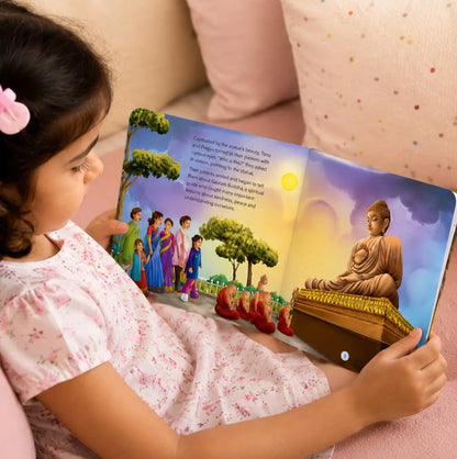 Lil Legends Gautam Buddha Story Boardbook for Kids | Illustrated Life Stories with Moral Lessons | Cultural Learning Picture Book | Easy Language | Age 3+ Years 