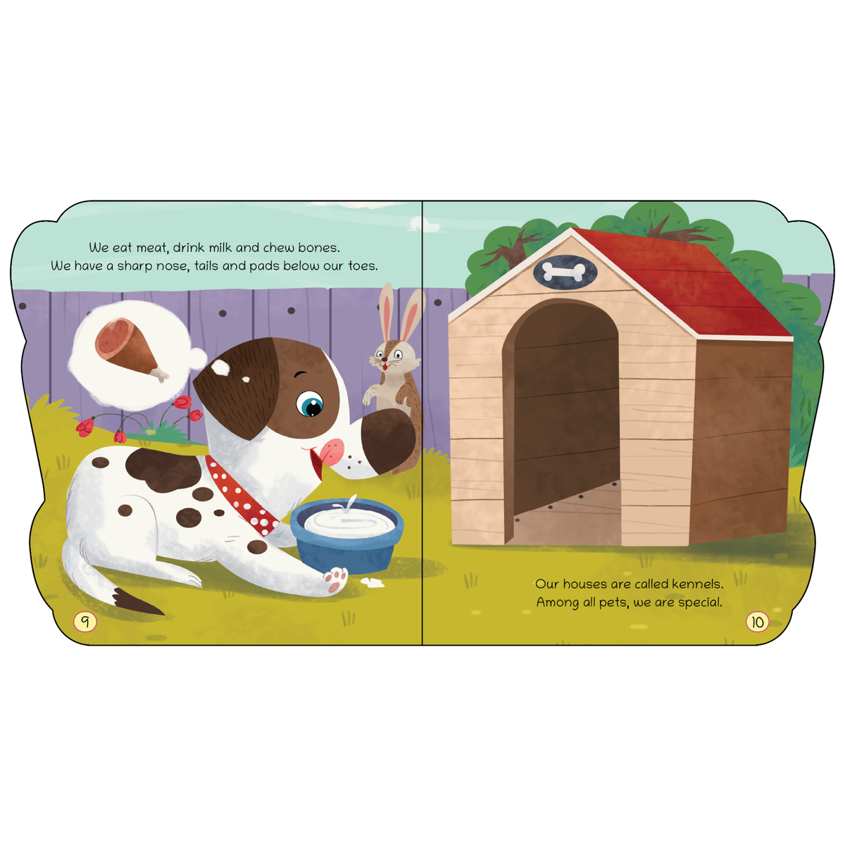 Lil Legends Shaped Board Book - Pet Animals: Dog | Dog-Shaped Picture Book for Kids Age 2+ Years | Early Learning Book with Colourful Illustrations for Toddlers & Preschoolers 