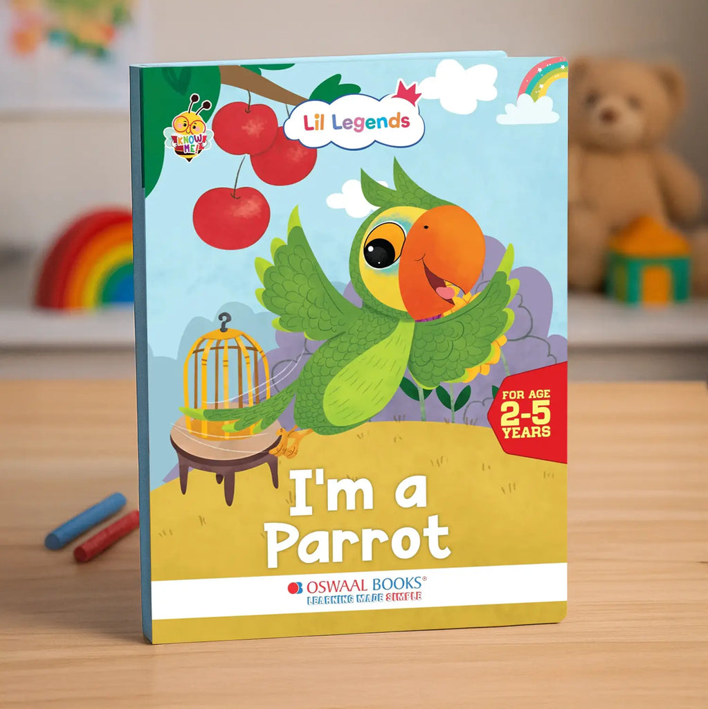 Lil Legends Know Me Series - Birds | I am a Parrot | Fascinating Bird Book | Exciting Illustrated Book | For kids |  Age 2+ Years 