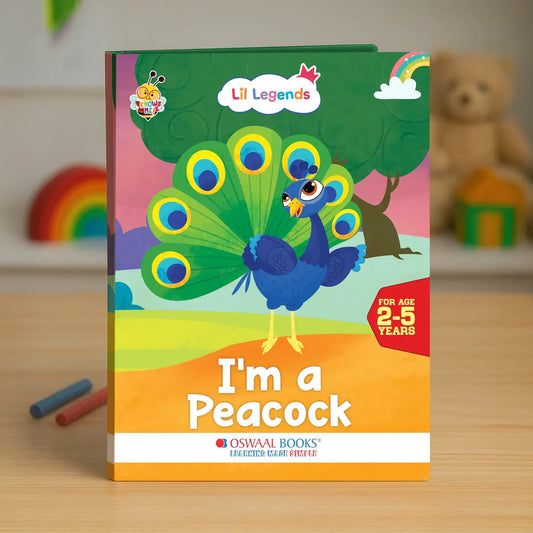 Lil Legends Know Me Series - Birds | I am a Peacock | Fascinating Bird Book | Exciting Illustrated Book | For kids |  Age 2+ Years 