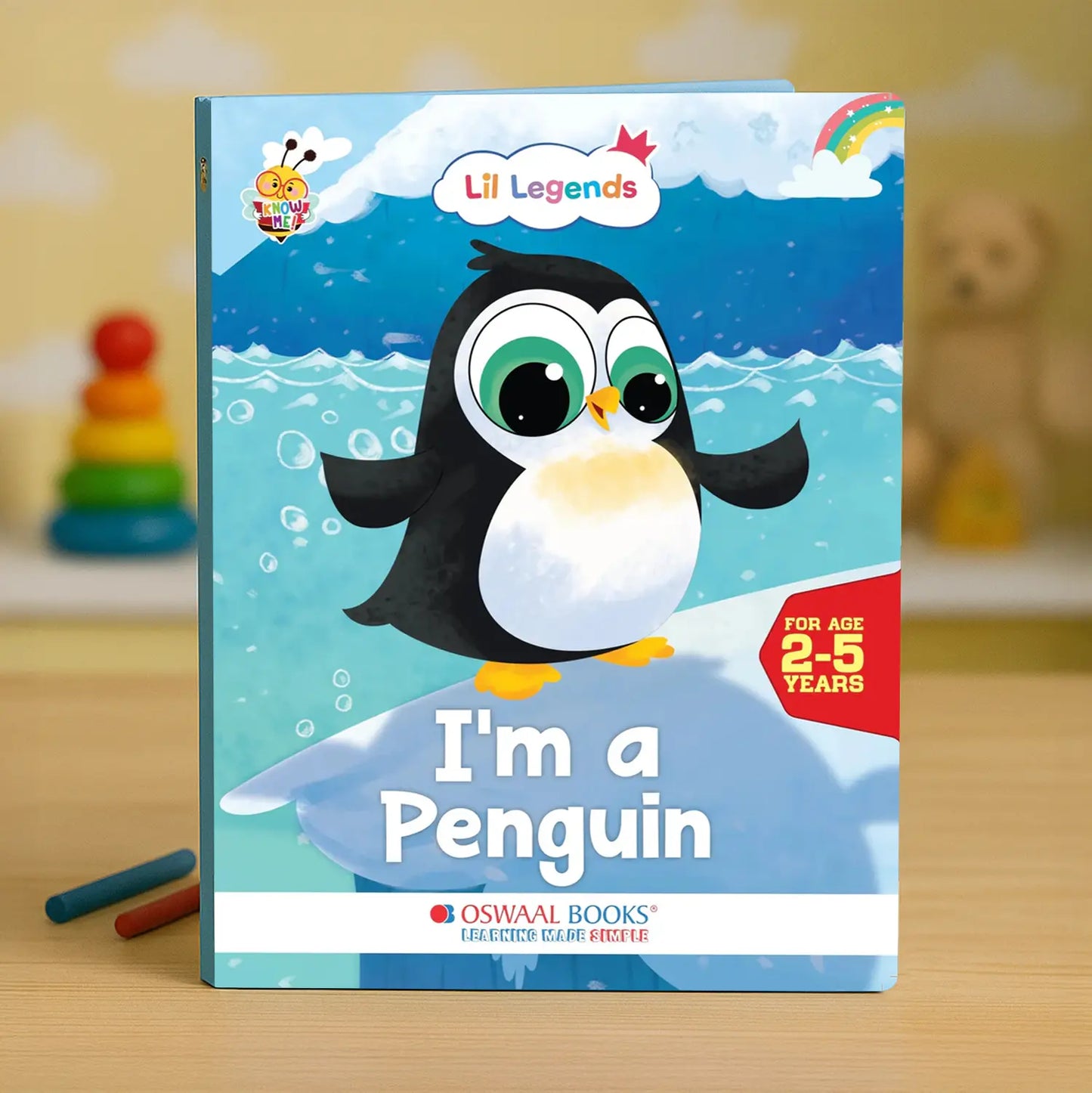 Lil Legends Know Me Series - Birds | I am a Penguin | Fascinating Bird Book | Exciting Illustrated Book | For kids |  Age 2+ Years 