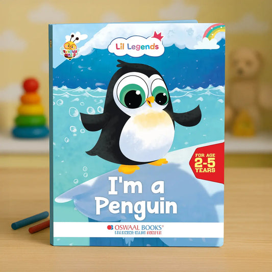Lil Legends Know Me Series - Birds | I am a Penguin | Fascinating Bird Book | Exciting Illustrated Book | For kids |  Age 2+ Years 