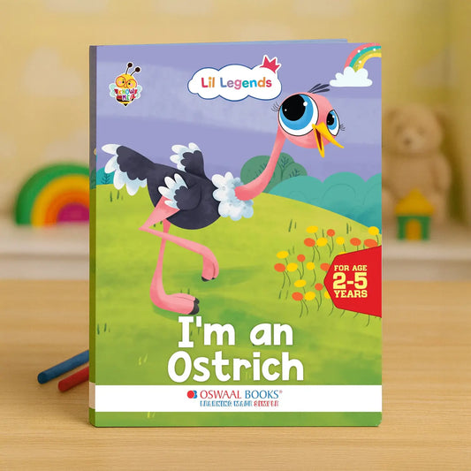 Lil Legends Know Me Series - Birds | I am an Ostrich | Fascinating Bird Book | Exciting Illustrated Book | For kids |  Age 2+ Years 