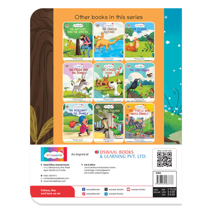 Oswaal Lil Legends Moral Story Books for Kids Age 2+ Years - The Jackal and The Sage | Short English Bedtime Stories with Colourful Illustrations | Picture Book for Early Readers 