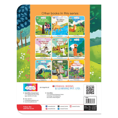 Oswaal Lil Legends Moral Story Books for Kids Age 2+ Years - The Merchant and The Donkey | Short English Bedtime Stories with Colourful Illustrations | Picture Book for Early Readers 