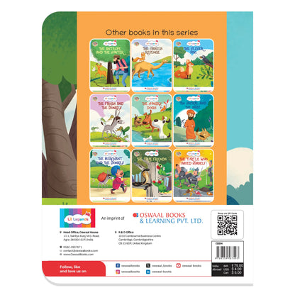 Oswaal Lil Legends Moral Story Books for Kids Age 2+ Years - The Vain Crows | Short English Bedtime Stories with Colourful Illustrations | Picture Book for Early Readers 