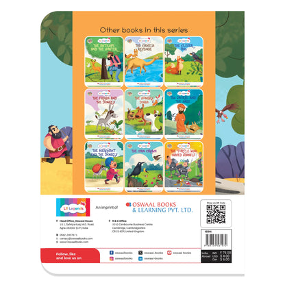 Oswaal Lil Legends Moral Story Books for Kids Age 2+ Years - The True Friends | Short English Bedtime Stories with Colourful Illustrations | Picture Book for Early Readers 