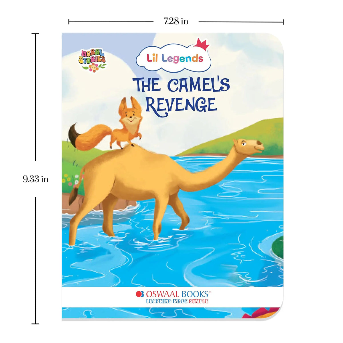 Oswaal Lil Legends Moral Story Books for Kids Age 2+ Years - The Camel's Revenge | Short English Bedtime Stories with Colourful Illustrations | Picture Book for Early Readers 