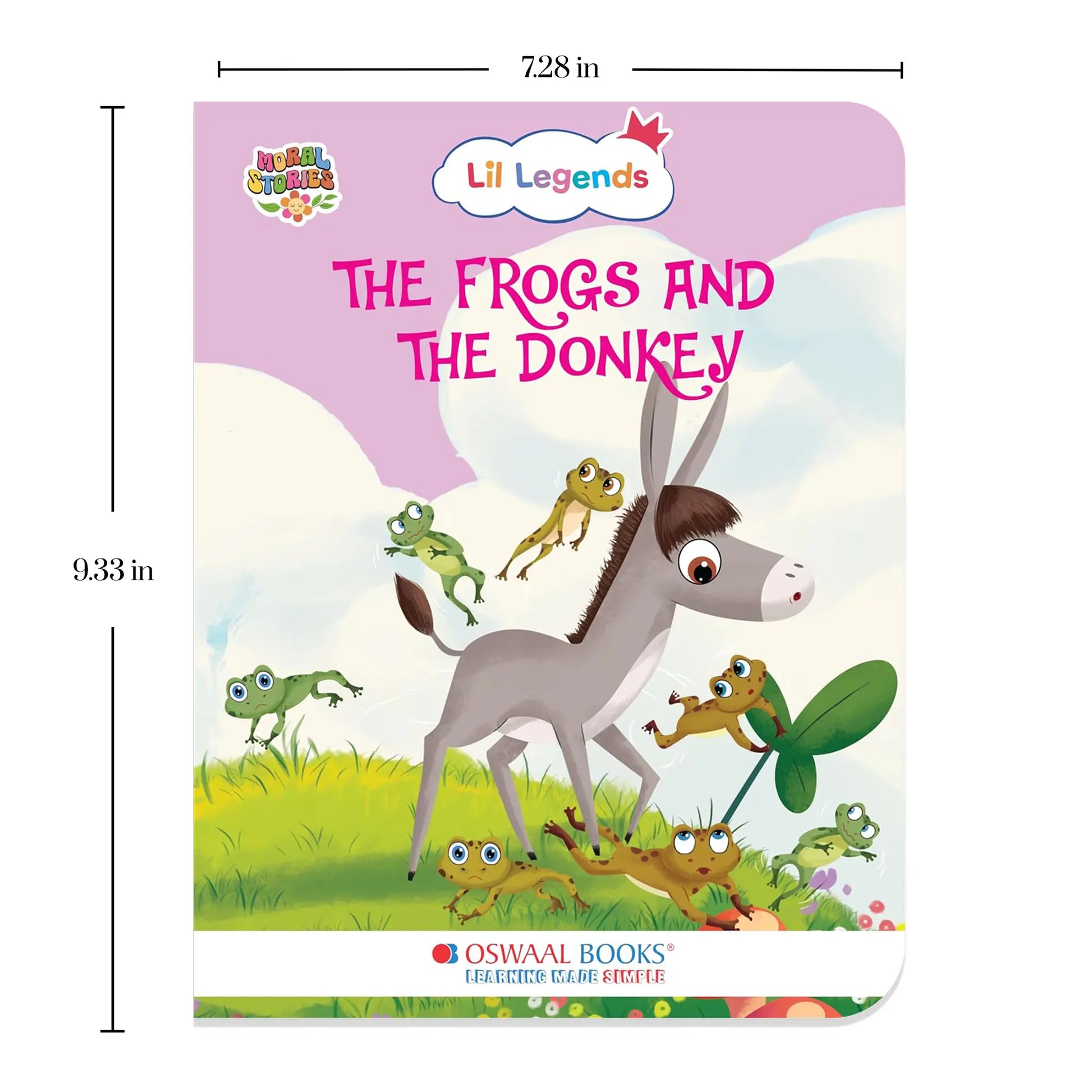 Lil Legends Illustrated Moral Stories for Kids Age 2+ Years, Set 1 of 5 Story Books | Short English Bedtime Stories | Colourful Picture Books for Early Readers 