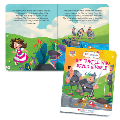 Lil Legends Illustrated Moral Stories for Kids Age 2+ Years - Set 2 of 5 Story Books | Short English Bedtime Stories with Colourful Pictures | Picture Books for Early Readers 