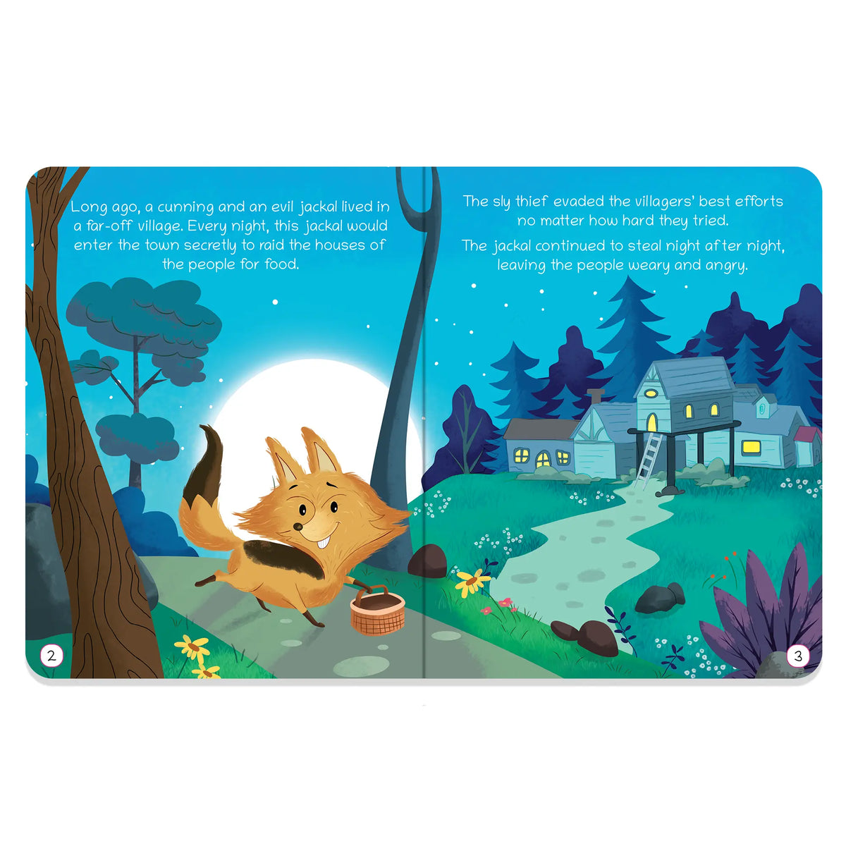 Oswaal Lil Legends Moral Story Books for Kids Age 2+ Years - The Jackal and The Sage | Short English Bedtime Stories with Colourful Illustrations | Picture Book for Early Readers 