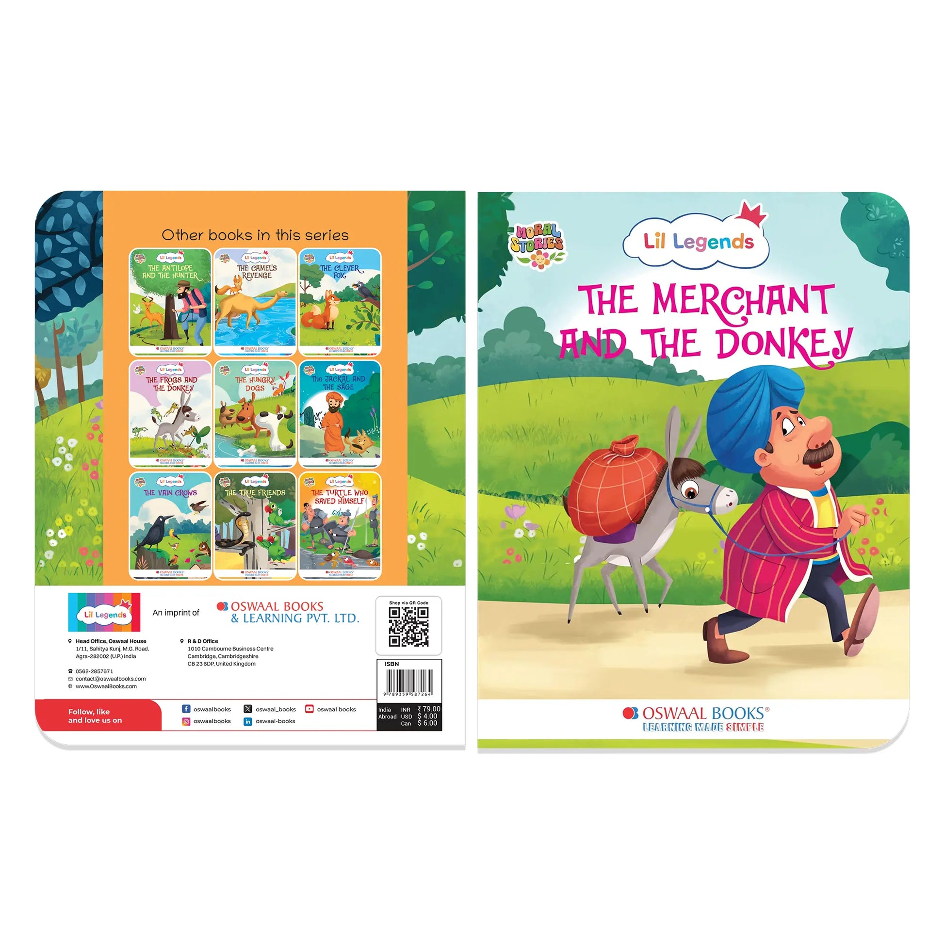 Lil Legends Moral Stories for Kids Age 2+ Years - Set of 10 Illustrated Story Books | Short English Bedtime Stories with Colourful Pictures | Picture Books for Early Readers 
