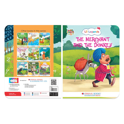 Lil Legends Moral Stories for Kids Age 2+ Years - Set of 10 Illustrated Story Books | Short English Bedtime Stories with Colourful Pictures | Picture Books for Early Readers 