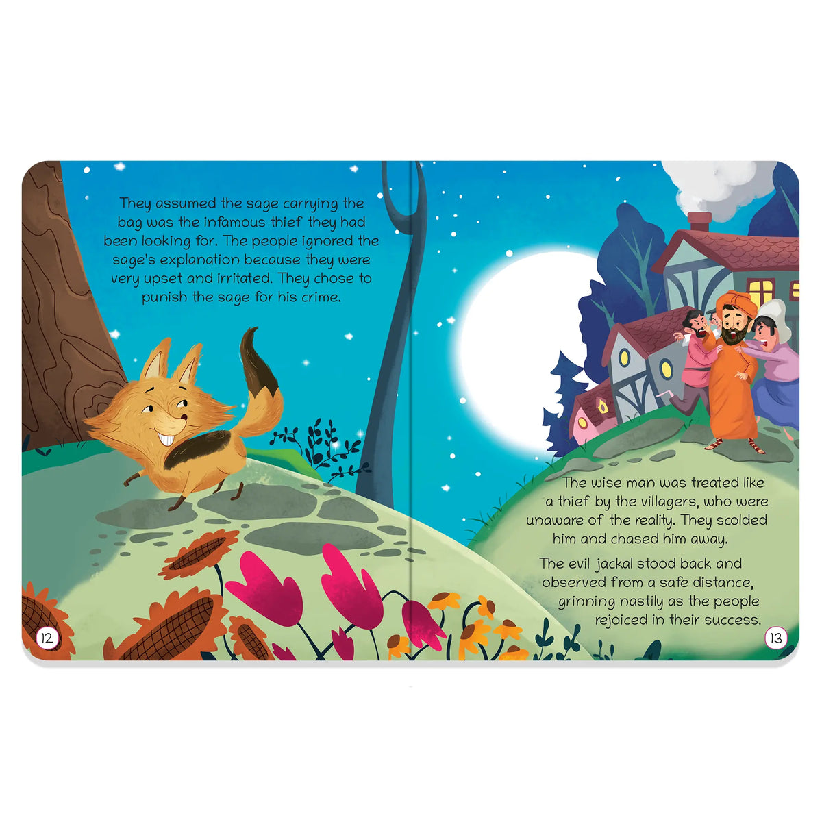 Oswaal Lil Legends Moral Story Books for Kids Age 2+ Years - The Jackal and The Sage | Short English Bedtime Stories with Colourful Illustrations | Picture Book for Early Readers 