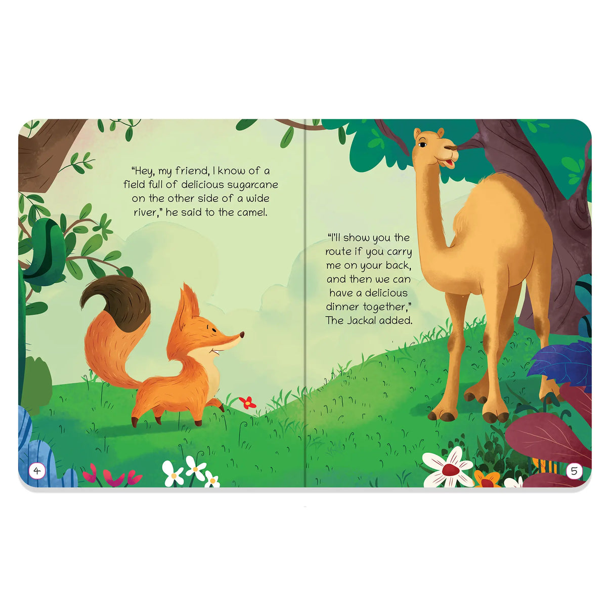 Oswaal Lil Legends Moral Story Books for Kids Age 2+ Years - The Camel's Revenge | Short English Bedtime Stories with Colourful Illustrations | Picture Book for Early Readers 