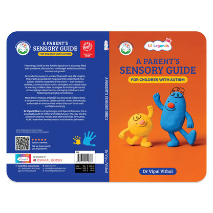 Lil Legends A Parent's Sensory Guide for Children with Autism | Managing Sensory Overload & Meltdowns | Enriched with Real-Life Insights | Help Your Child Feel Safe, Seen and Understood 