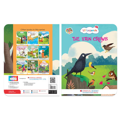 Lil Legends Illustrated Moral Stories for Kids Age 2+ Years - Set 2 of 5 Story Books | Short English Bedtime Stories with Colourful Pictures | Picture Books for Early Readers 