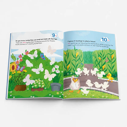 Lil Legends Book Of Stickers Numbers for  Age 3+ | Learn 123 and Counting with Fun Sticker Activities | Early Learning Educational Workbook | For Toddlers/Preschoolers/Nursery/LKG 
