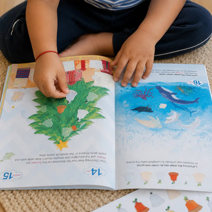 Lil Legends Book Of Stickers Numbers for  Age 3+ | Learn 123 and Counting with Fun Sticker Activities | Early Learning Educational Workbook | For Toddlers/Preschoolers/Nursery/LKG 