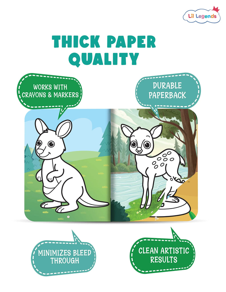 Jumbo Colouring Book Vol 2 | Thick Outlines for Coloring Confidence 