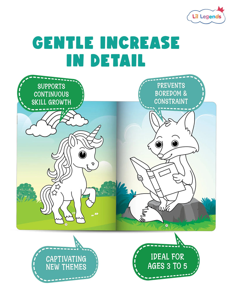 Jumbo Colouring Book Vol 3 | Next Step for Preschoolers Ages 3-5 