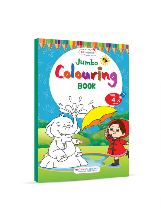 Jumbo Colouring Book Vol 4 | Final Mastery for School Readiness (Ages 4-7) 