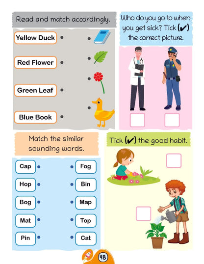 Lil Legends Book of Activities For kids, Age 5+