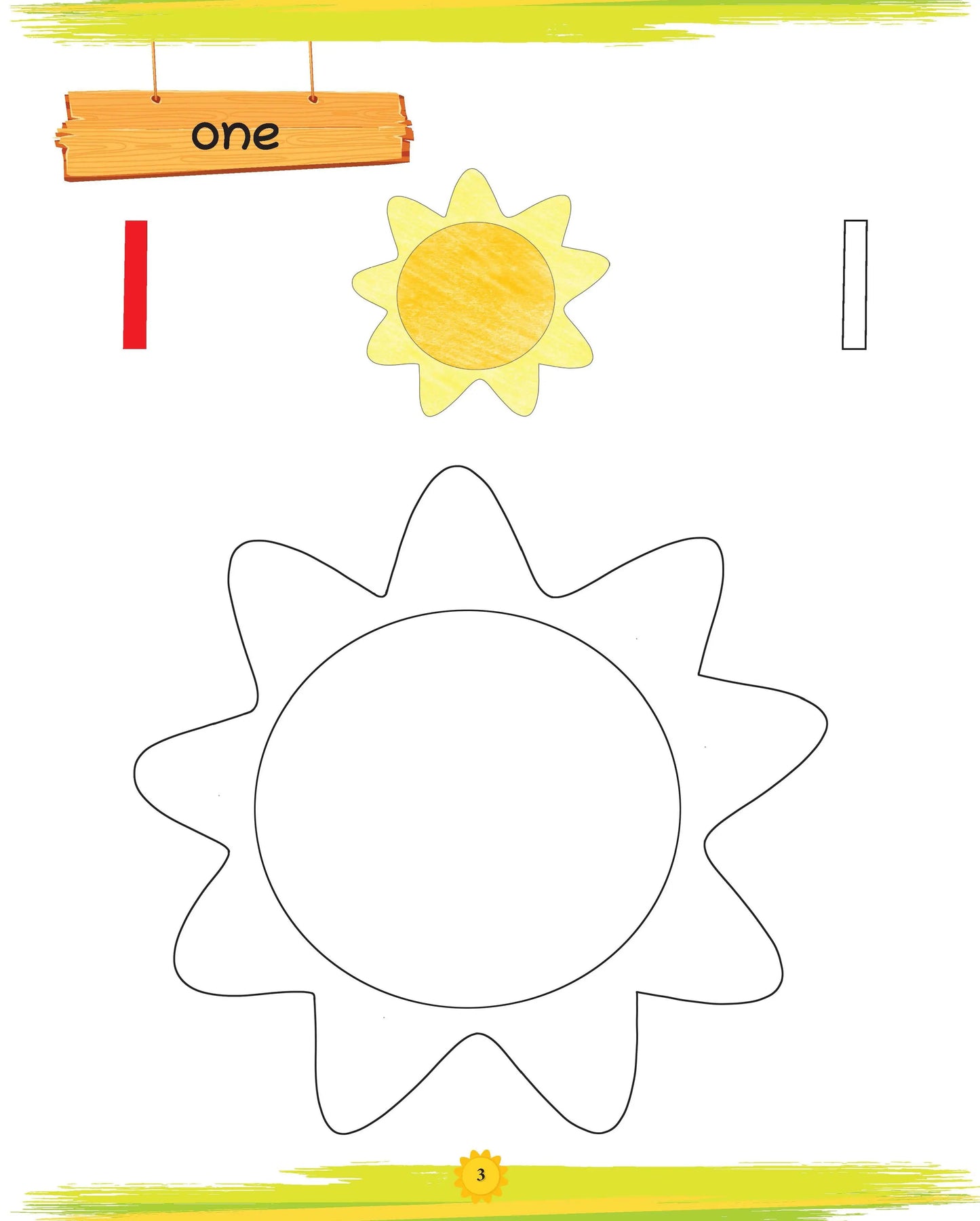 Lil Legends Book of Copy Colouring for kids,To Learn About Numbers 1-10, Age 3 +