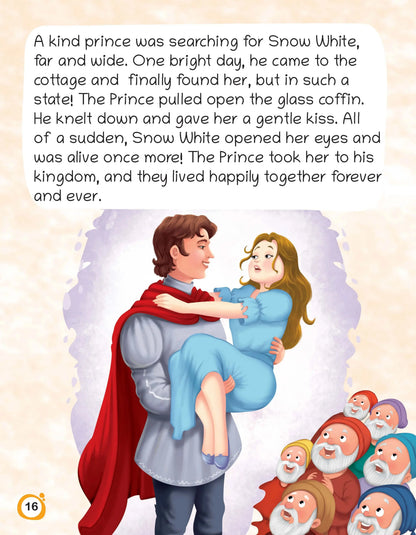 Lil Legends Fairy Tales for Kids | Snow White & the Seven Dwarfs | Illustrated Story Book | Bed Time Story Book | Classic Tale Picture Book | Ages 2–5 Years