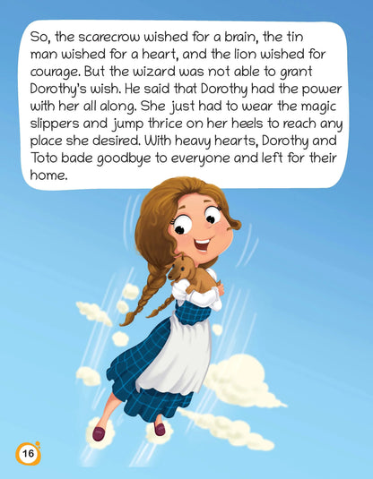 Lil Legends Fairy Tales for Kids | The Wizard of Oz | Illustrated Story Book | Bed Time Story Book | Classic Tale Picture Book | Ages 2–5 Years |