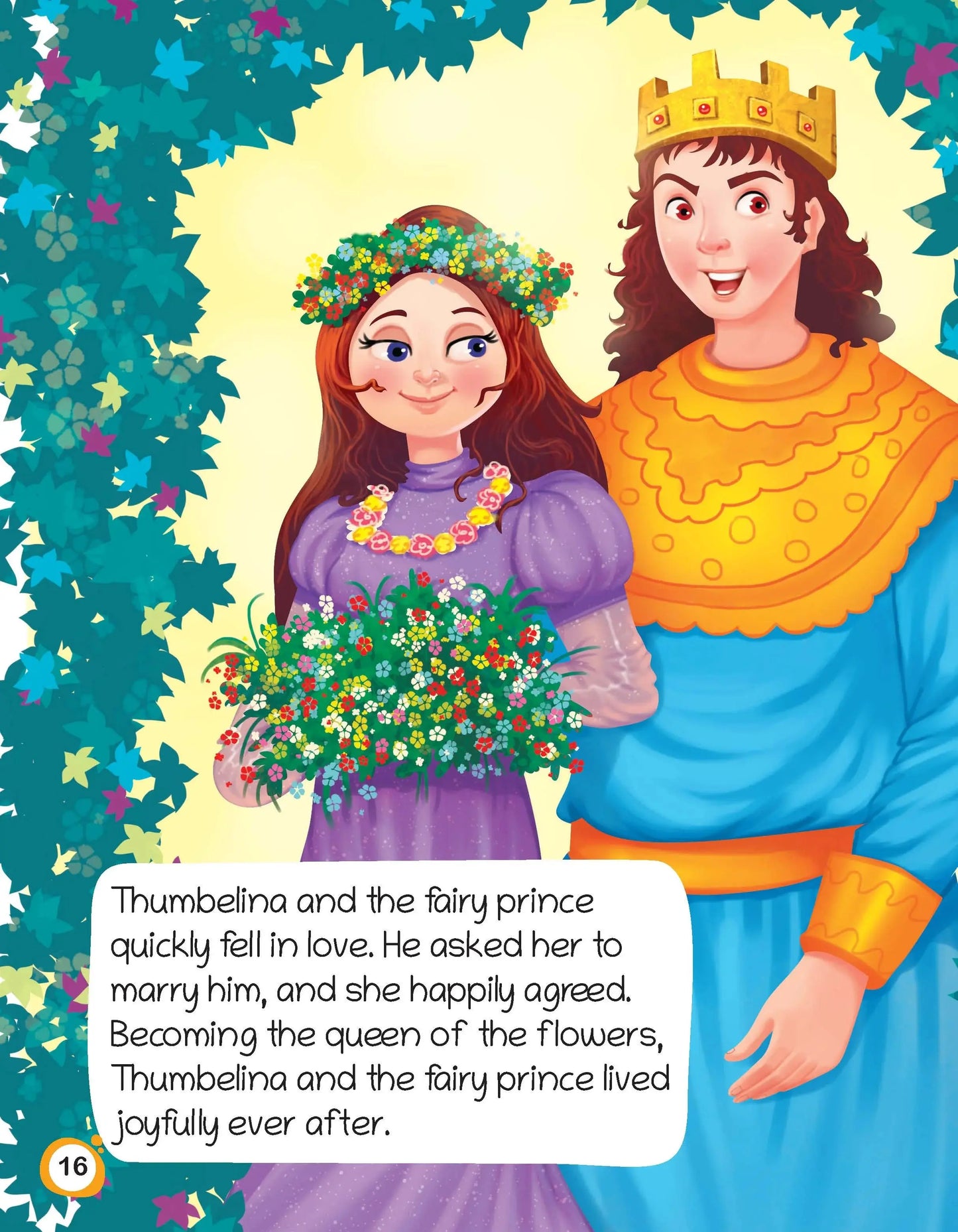 Lil Legends Fairy Tales for Kids | Thumbelina | Illustrated Story Book | Bed Time Story Book | Classic Tale Picture Book | Ages 2–5 Years |
