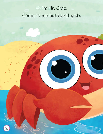 Lil Legends Know Me Series for Kids | I am a Crab | Fascinating Sea Animal Book | Illustrated Picture Book | Age 2+ Years | Early Learning Fun | Paperback