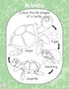 Lil Legends Fascinating Sea Animal Books- CRAB, OCTOPUS, TURTLE and WHALE (Set of 4 Books) Exciting Illustrated Books for kids, Age 2+ Oswaal Books and Learning Private Limited