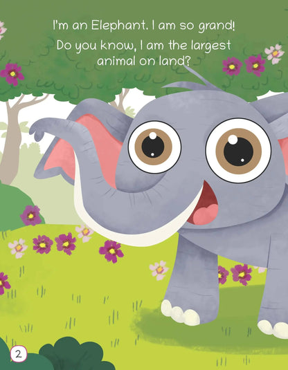 Lil Legends Know Me Series for Kids | Set of 16 Books | Sea, Pet, Wild & Farm Animals | Crab, Octopus, Cat, Cow, Lion, Monkey, Duck, Hen & More | Illustrated Picture Books | Age 2+ Years