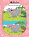 Lil Legends Fascinating Wild Animal Books- ELEPHANT, LION, MONKEY and WOLF (Set of 4 Books) Exciting Illustrated Books for kids, Age 2+ Oswaal Books and Learning Private Limited