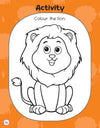 Lil Legends Fascinating Wild Animal Books- ELEPHANT, LION, MONKEY and WOLF (Set of 4 Books) Exciting Illustrated Books for kids, Age 2+ Oswaal Books and Learning Private Limited