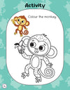 Lil Legends Fascinating Wild Animal Books- ELEPHANT, LION, MONKEY and WOLF (Set of 4 Books) Exciting Illustrated Books for kids, Age 2+ Oswaal Books and Learning Private Limited