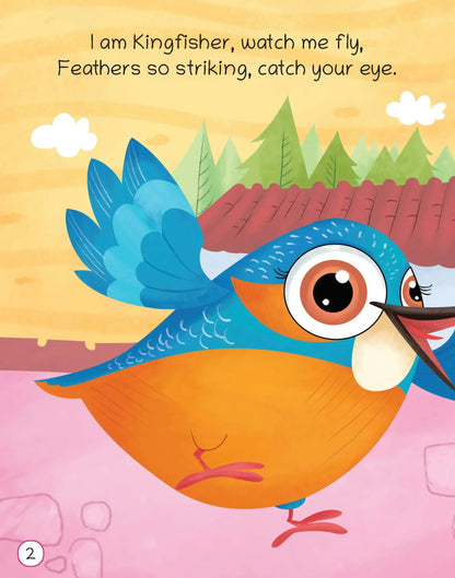 Lil Legends Know Me Series Birds - I am a Kingfisher | Illustrated Picture Book for Kids Age 2+ Years | Fun Facts & Engaging Stories About Birds for Early Learning