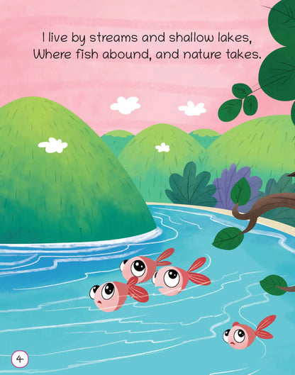 Lil Legends Know Me Series Birds - I am a Kingfisher | Illustrated Picture Book for Kids Age 2+ Years | Fun Facts & Engaging Stories About Birds for Early Learning