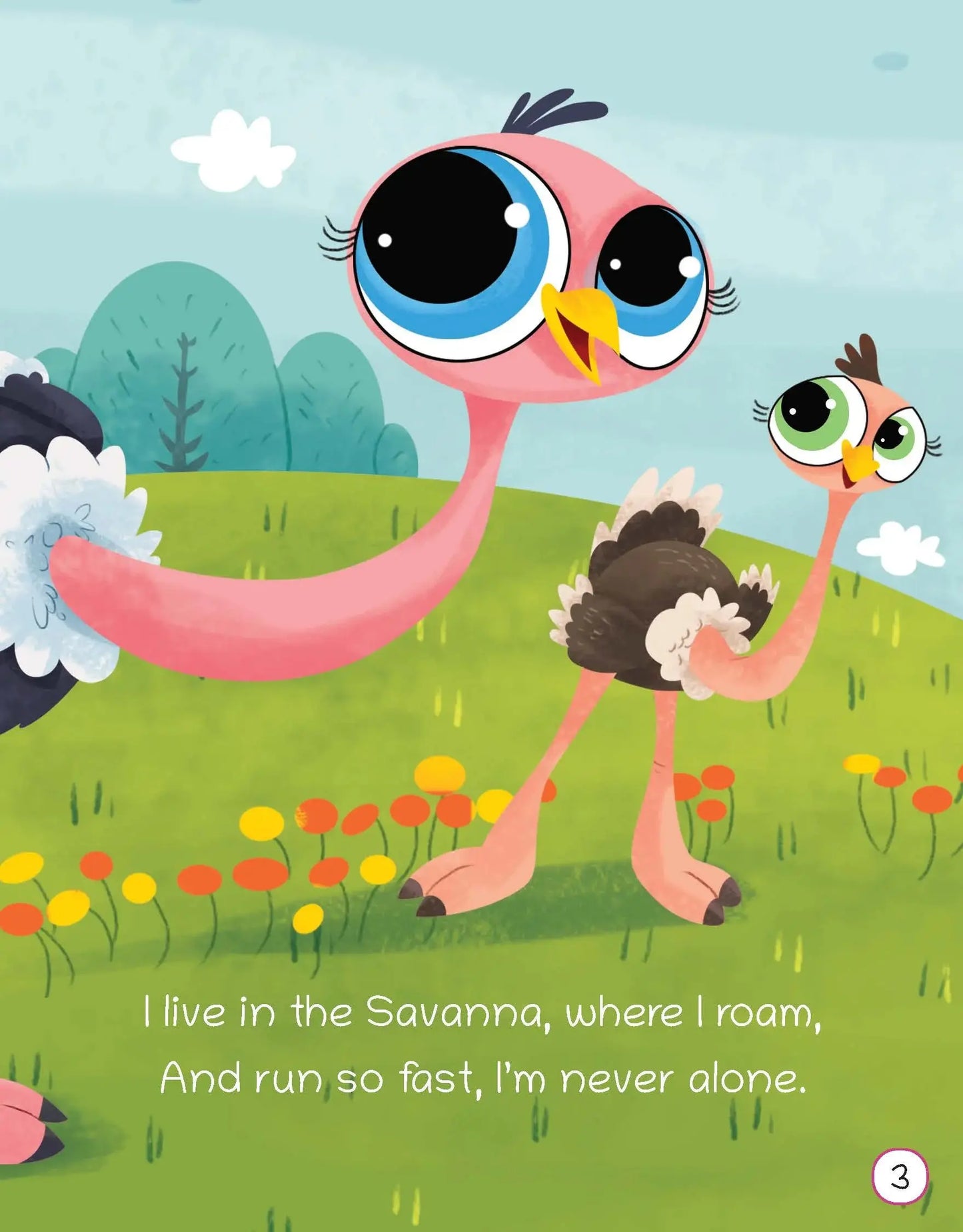 Lil Legends Know Me Series Birds - I am an Ostrich | Illustrated Picture Book for Kids Age 2+ Years | Fun Facts & Engaging Stories About Birds for Early Learning
