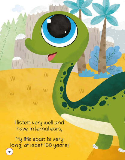 Lil Legends Know Me Series Dinosaurs - I am an Apatosaurus | Illustrated Picture Book for Kids Age 2+ Years | Fun Facts & Engaging Stories About Dinosaurs for Early Learning