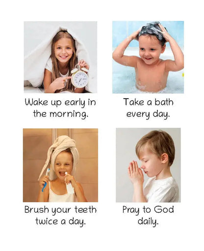 Lil Legends Picture Book for Kids Age 1+ Years - Learn About Good Habits | Early Learning Illustrated Book with Colourful Pictures | First Words Book for Toddlers & Preschoolers