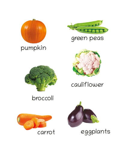 Lil Legends Picture Book for Kids Age 1+ Years - Learn About Vegetables | Early Learning Illustrated Book with Colourful Pictures | First Words Book for Toddlers & Preschoolers
