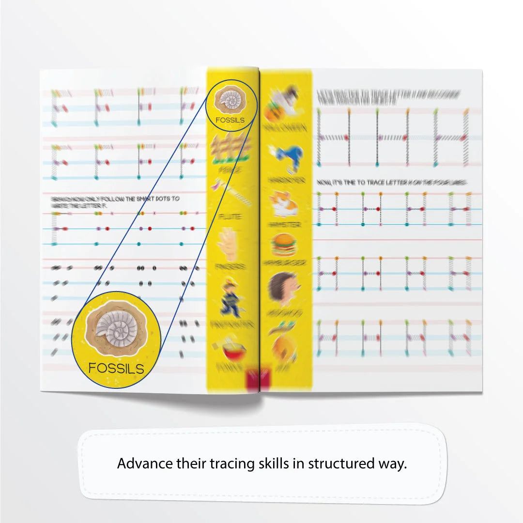 Lil Legends Uppercase Tracing & Vocabulary Book Level-2 | Writing Practice Book for Kids, | Age- 3 to 5 Years| Oswaal Books and Learning Private Limited