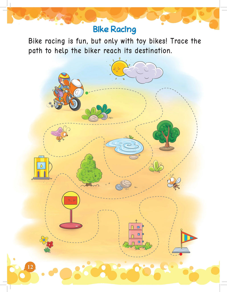 Lil Legends: My First Patterns Book – Pencil Control & Tracing Activities for Kids Ages 3+ | Early Learning Writing Practice for Preschoolers (2-5 Years) – Vol. 1 & 2 Oswaal Books and Learning Private Limited